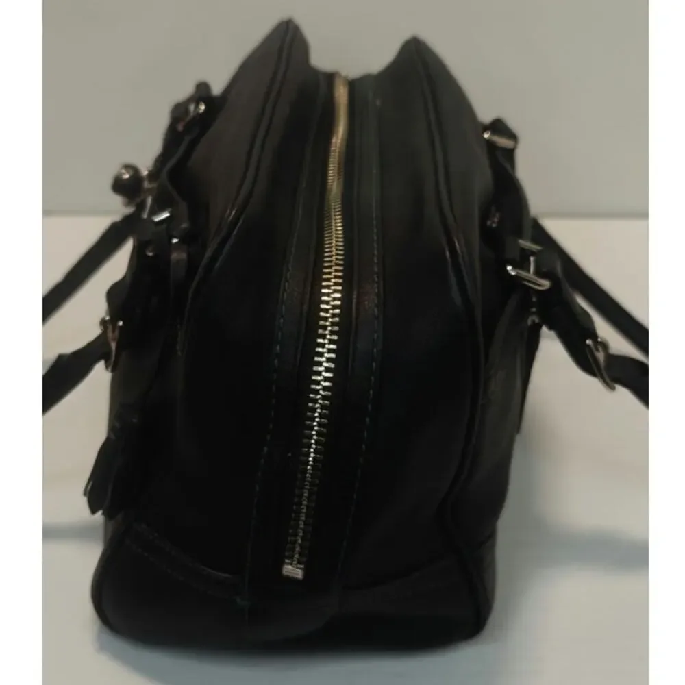 Black Vintage Y2K Caoch Hampton Leather Doctor bag